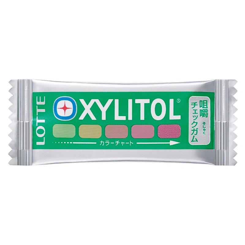 キシリトール咀嚼チェックガムの商品画像 1/2