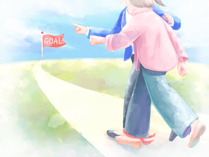 電話越しに一緒に奮闘！