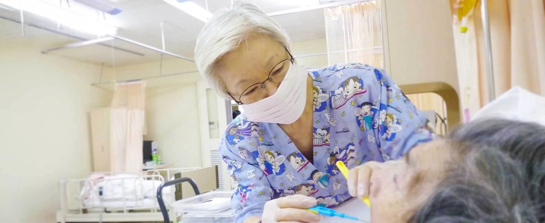 キレイにするだけでは、口腔ケアとは言えない！